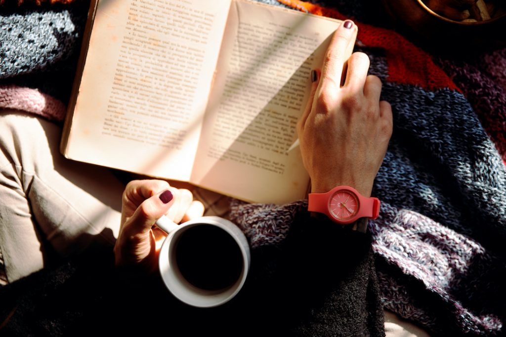 Reading Spiritual Book on Contemplation